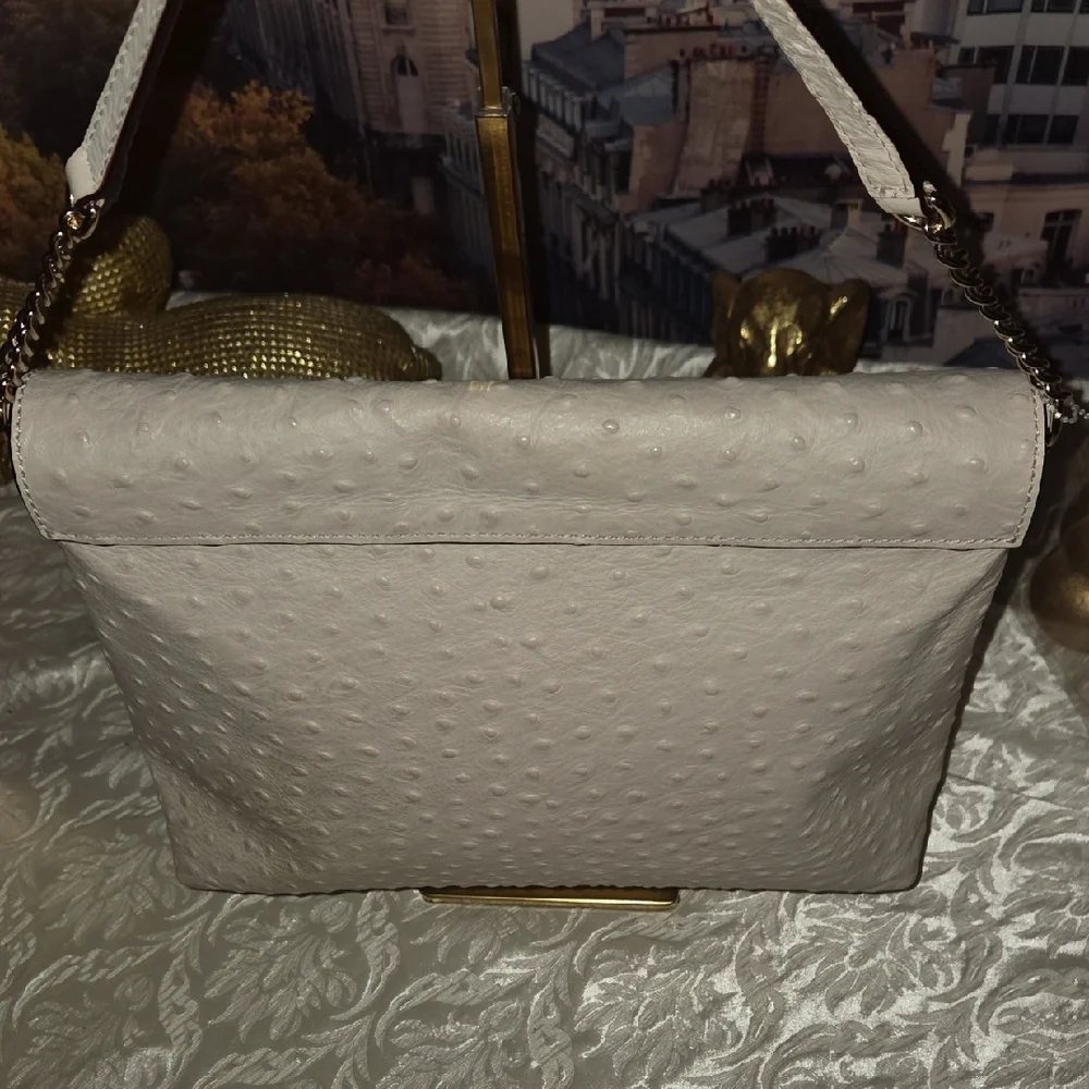 Kate Spade Eel Skin Cream Shoulder Bag - Picture 4 of 9
